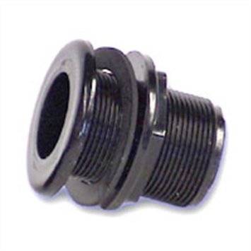 1" Double Threaded Bulkhead